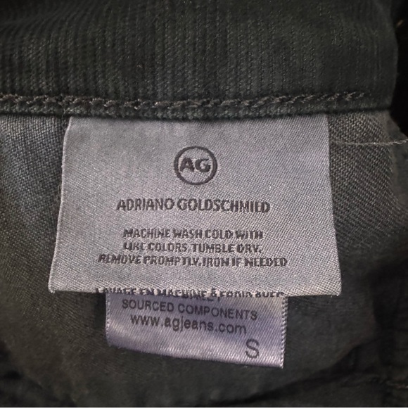 AG Adriano Goldschmied Jacs Corduroy Overall Dress in Sulfur Blue Vault Size S - Picture 11 of 12